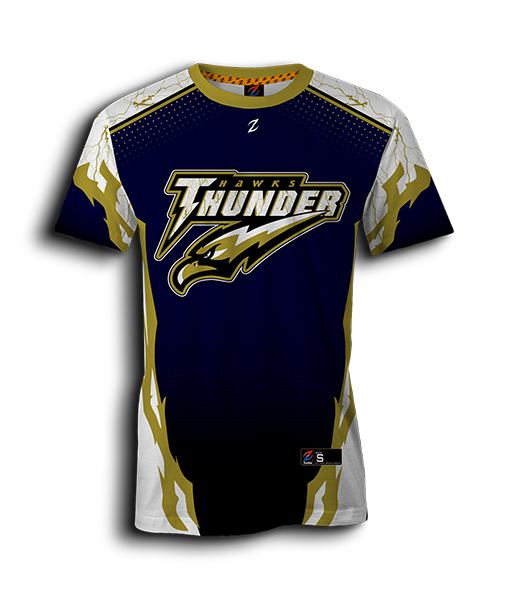 Custom Thunder Blue White-Yellow Authentic Baseball Jersey
