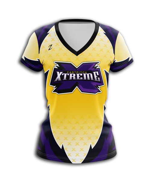 softball v neck jersey - full-dye custom softball uniform