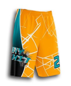 Youth’s custom softball shorts- full-dye custom softball uniform