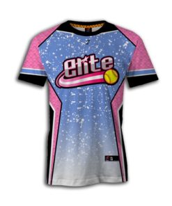 fully sublimated fastpitch jerseys crew neck