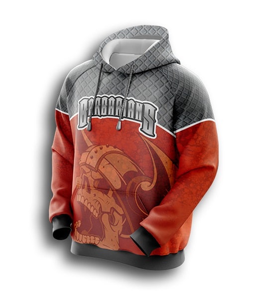 sublimated football jerseys hoodies - full-dye custom football hoodies