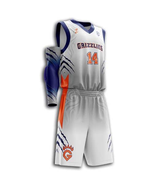 youth basketball team uniforms - dye custom Basketball uniform