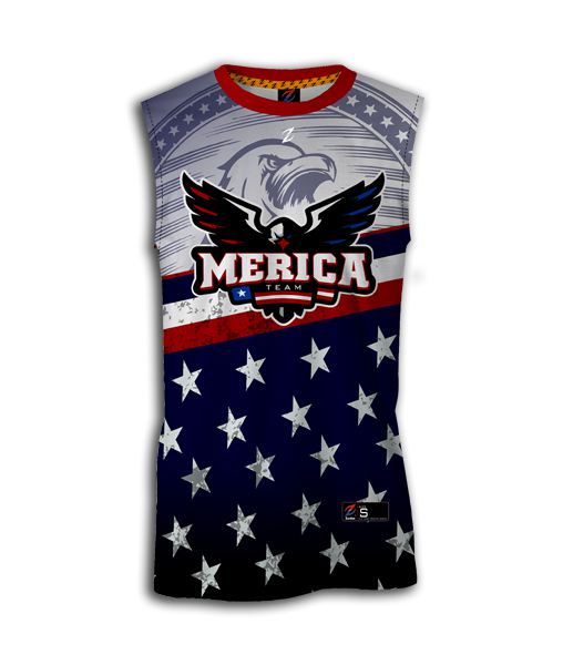 elite softball jerseys custom - america flag softball jersey