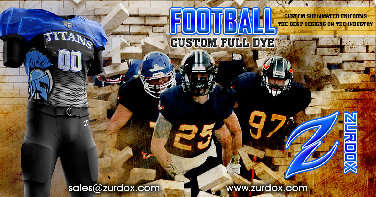 Custom Football Uniforms, Custom Football Jerseys